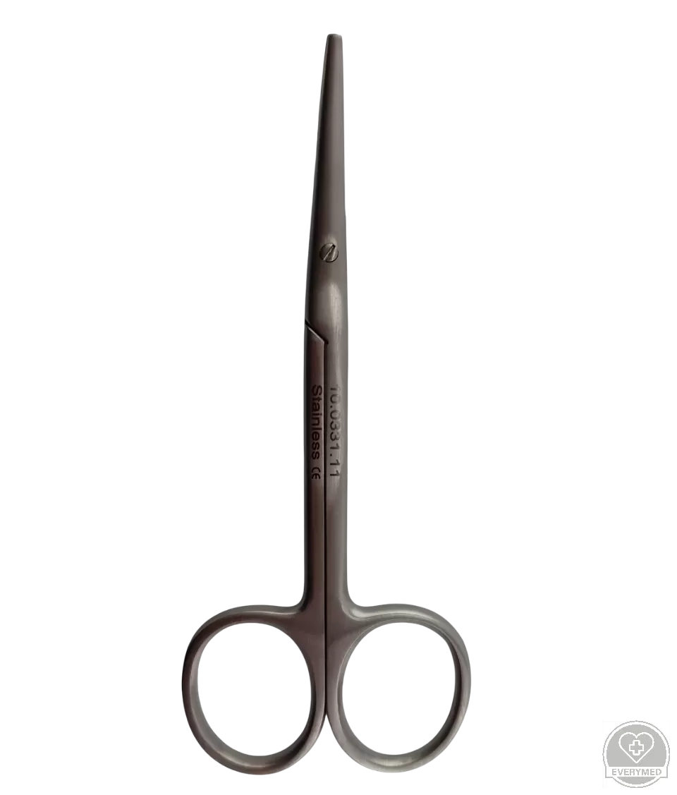Baby Metzenbaum olló tompa/tompa, hajlított 11,5 cm