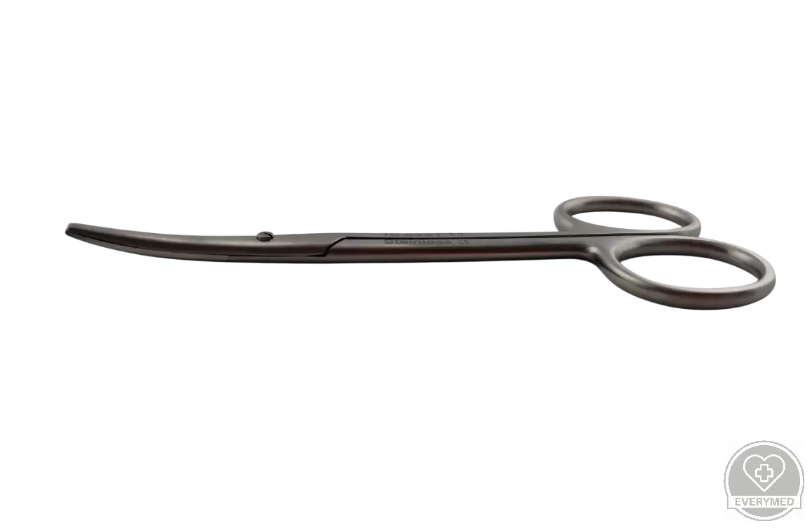 Baby Metzenbaum olló tompa/tompa, hajlított 11,5 cm