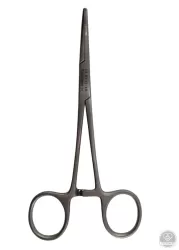 Crile delicate érfogó, hajlított 14 cm
