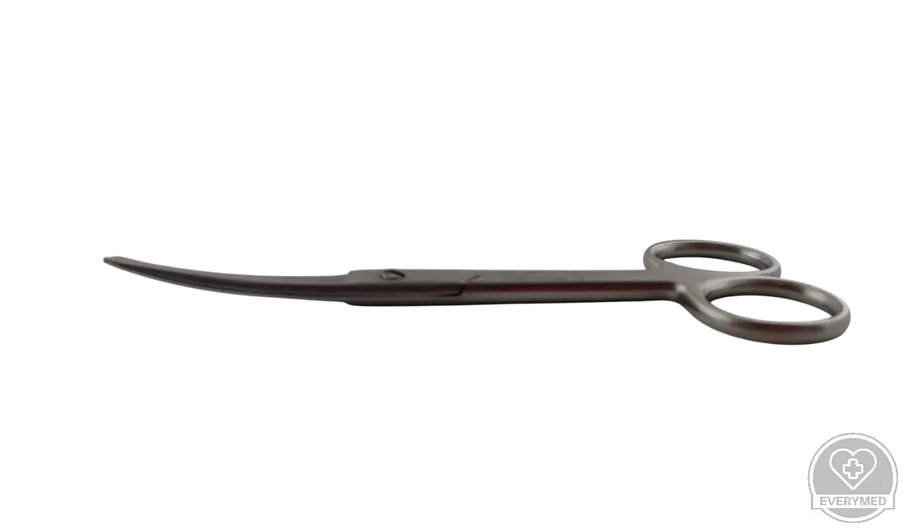 Deaver olló hegyes/tompa, hajlított 14 cm