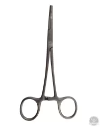 Halsted mosquito fogó, 1x2 fogú, hajlított 14 cm