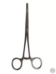 Kocher Delicate érfogó, 1x2 fogú, hajlított 16 cm