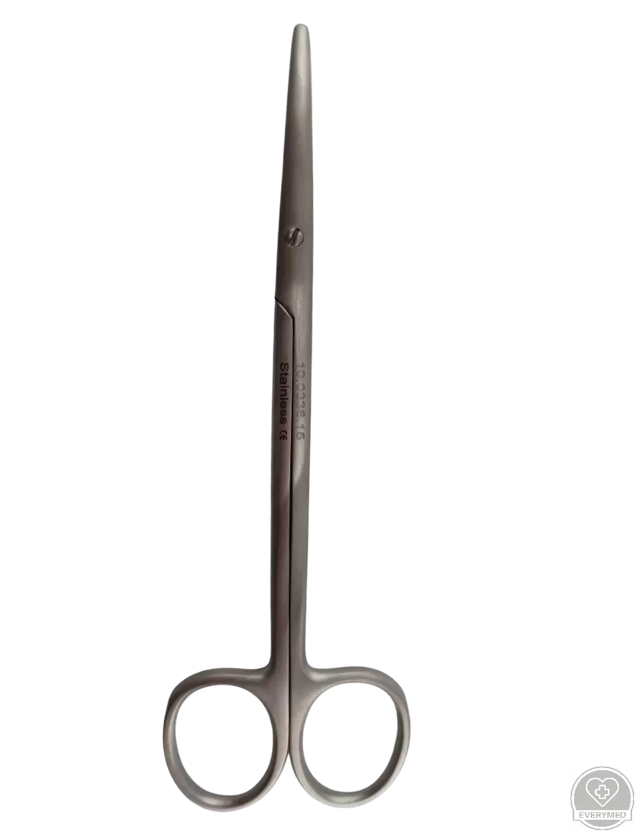 Metzenbaum olló tompa/tompa, egyenes 15 cm