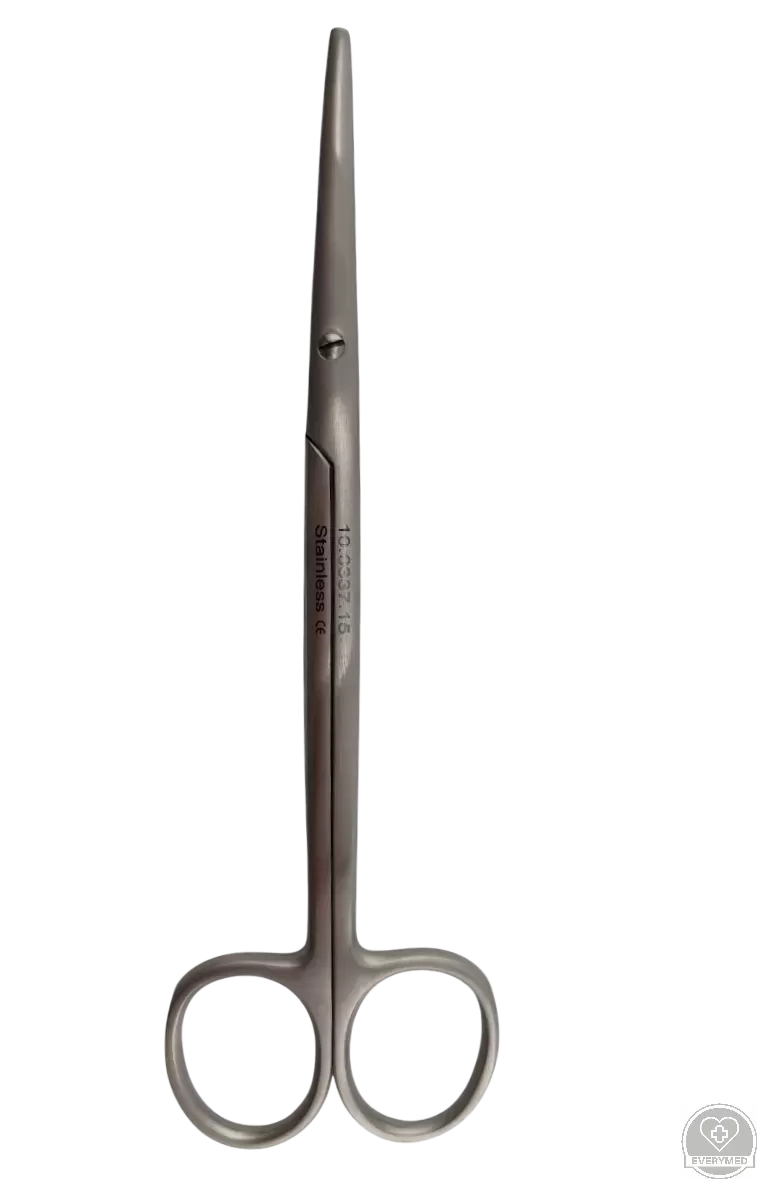 Metzenbaum olló tompa/tompa, hajlított 14,5 cm