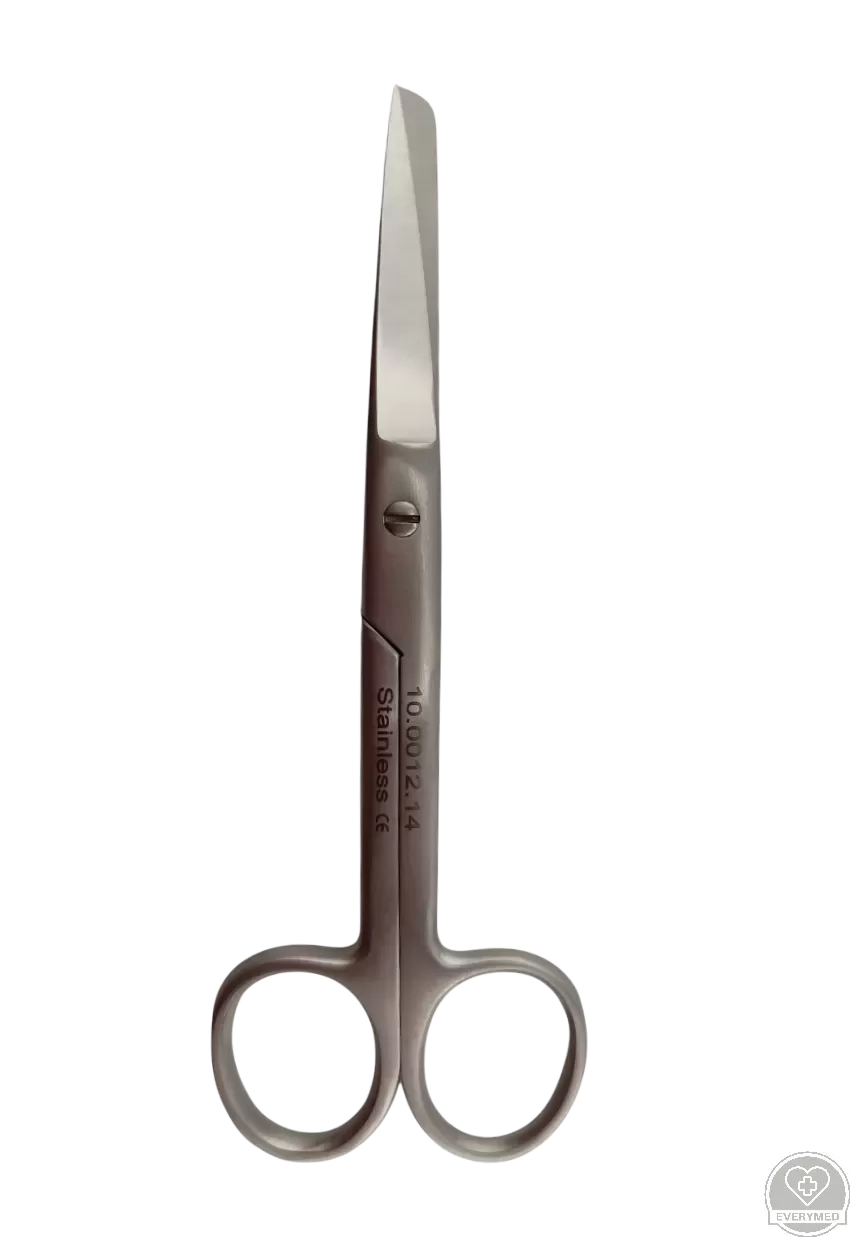Standard sebészeti olló hegyes/tompa, egyenes 14 cm