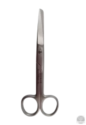 Standard sebészeti olló hegyes/tompa, egyenes 14 cm