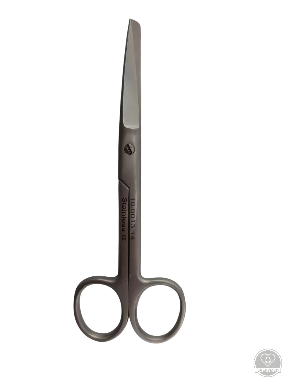 Standard sebészeti olló hegyes/tompa, hajlított 14,5 cm