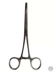 Bainbridge atraumatikus fogó, hajlított, 15 cm