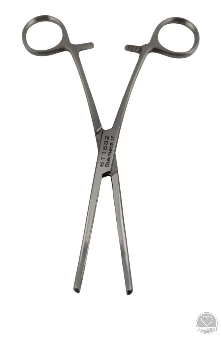 Bainbridge atraumatikus fogó, hajlított, 15 cm