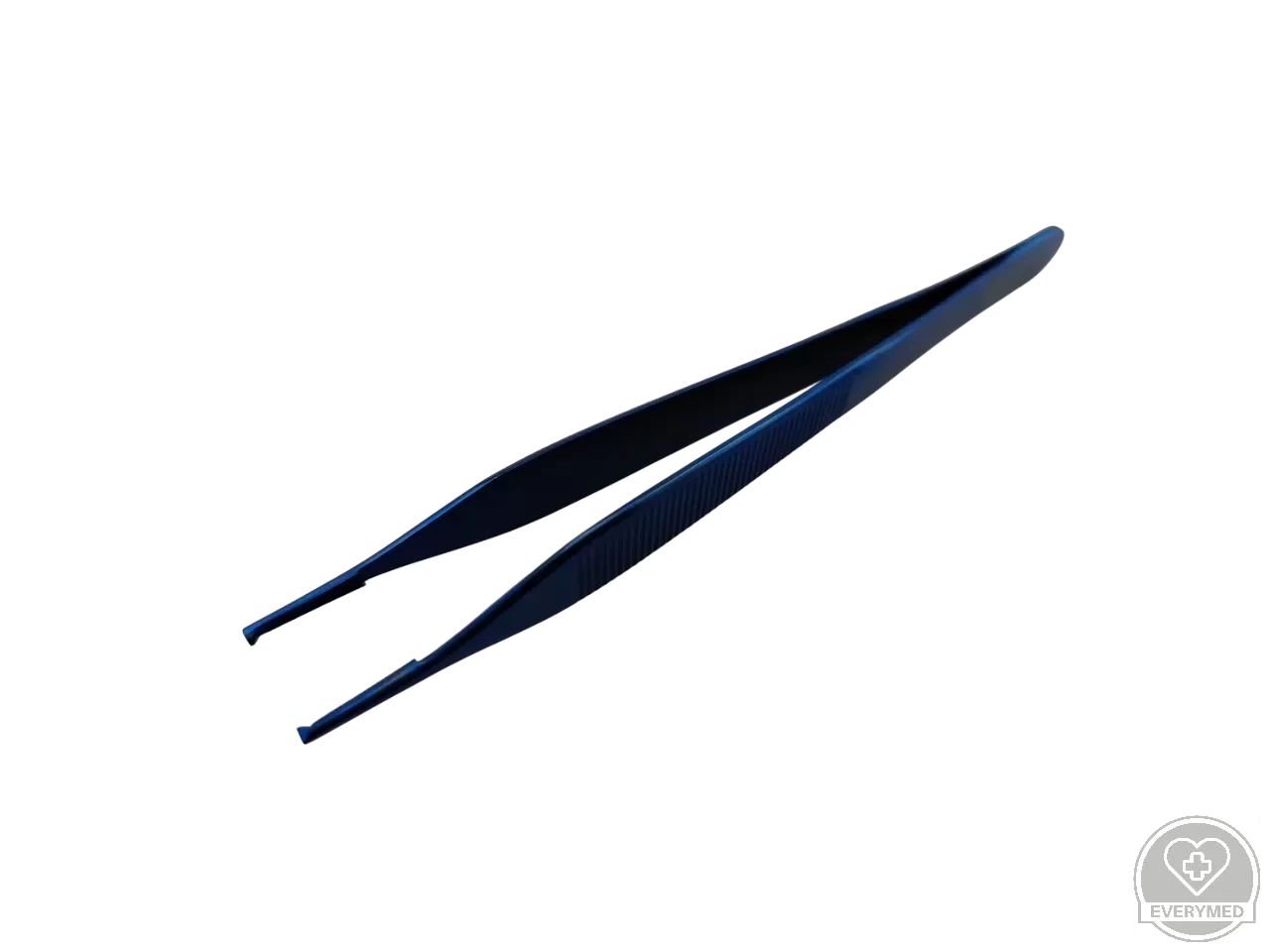 TC Adson csipesz 1 x 2 fogú, horgas 15 cm
