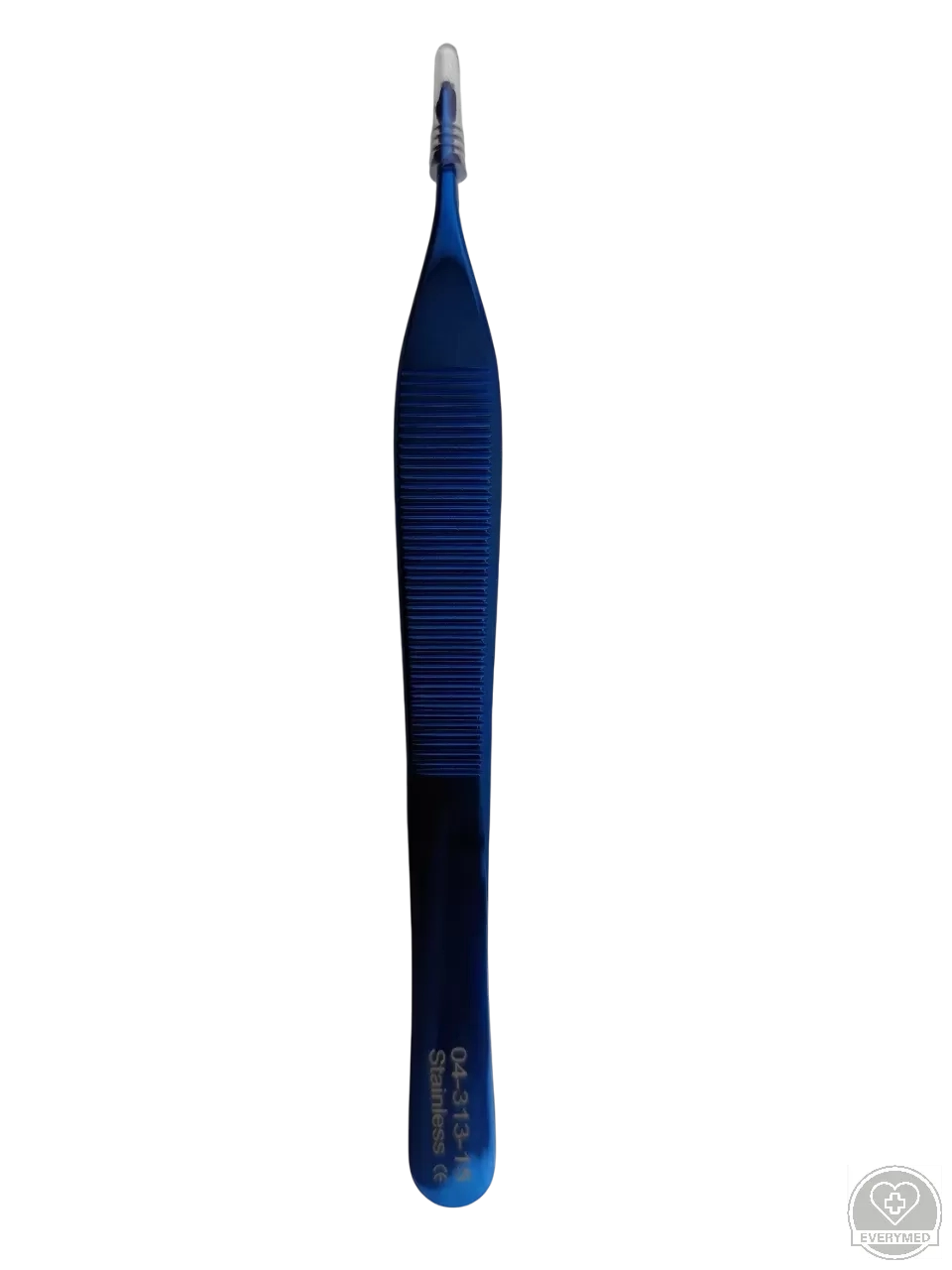 TC Adson csipesz 1 x 2 fogú, horgas 15 cm
