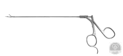 Hernia forcep, felfelé nyíló