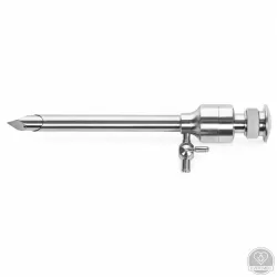 Laparoszkópos trokár szett, mágnes szelep, biztonsági szurony, 5.5 mm x 105 mm