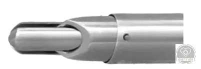 Lap. Trokár hüvely 10,5mmx105mm, mágnes szeleppel, csappal, gumi sapkával, biztonsági szuronnyal