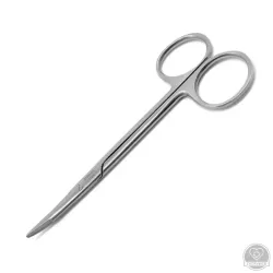 Stevens olló tompa/tompa, hajlított 11,0 cm