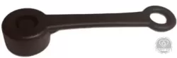 Laparoszkópos Olló betét, tompa/tompa, ívelt, 16 mm pofa, 5 mm x 330 mm