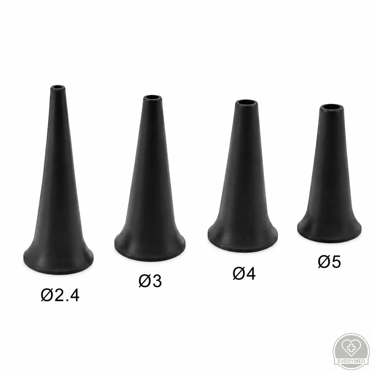 Fültölcsér szett (∅ 2.4,3,4,5)