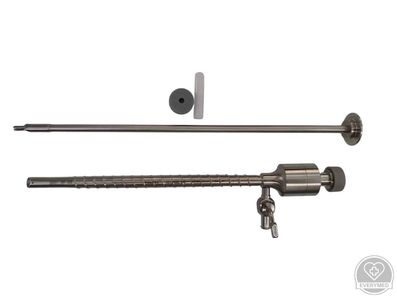 Laparoszkópos trokár szett, mágnes szelep, biztonsági szurony, 5,5 mm x 150 mm