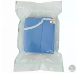 Standard műtéti köpeny, steril, sms L (50 db/doboz)