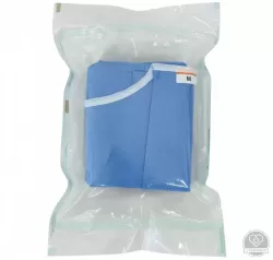 Standard műtéti köpeny, steril, sms M (50 db/doboz)