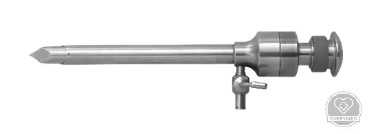 Laparoszkópos trokár szett, mágnesszeleppel, piramis heggyel 5,5 mm x 105 mm