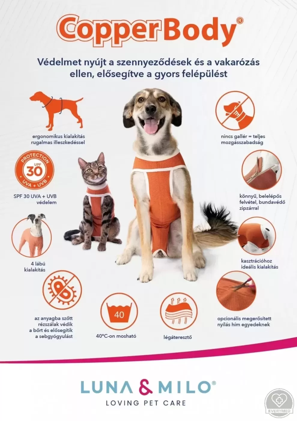 Klasszik CopperBody ruha, méret: 2