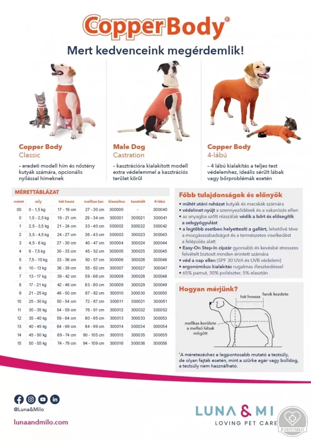 4-lábú CopperBody, méret: 5