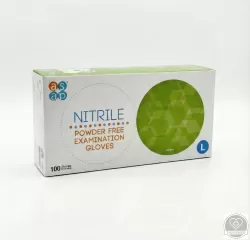 ASAP nitril púdermentes vizsgáló kesztyű, kék, XL (100 db/csomag, 10 csomag/karton)