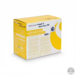 Sempermed natur latex púdermentes műtéti kesztyű, 8, ( 50 db /csomag, 10 csomag/karton)