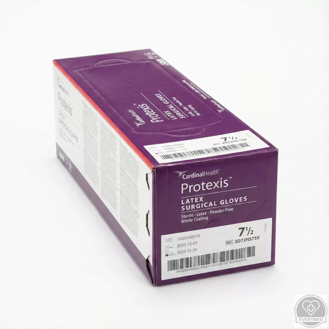 CardinalHealth Protexis latex sebészeti kesztyű, 7.5, ( 50 db /csomag, 10 csomag/karton)