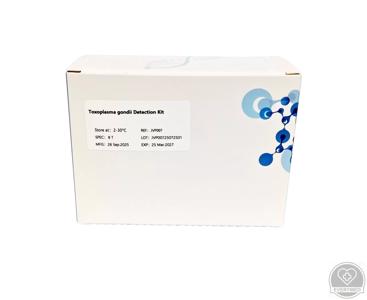 PCR teszt - toxoplasma gondii kimutatására  – 8 teszt/doboz