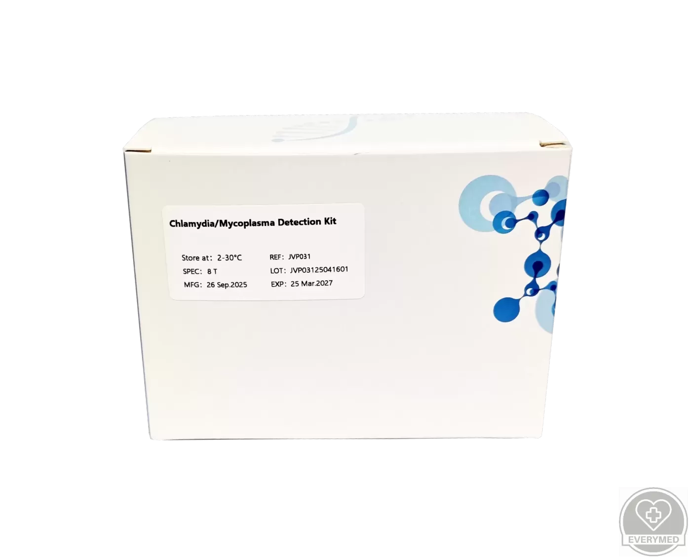 PCR teszt - chlamydia és mycoplasma kimutatására  – 8 teszt/doboz