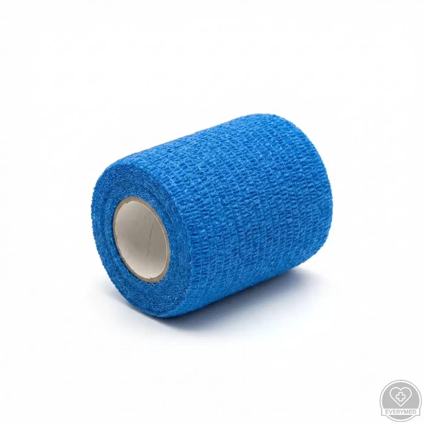 Öntapadós rugalmas kötszer, kék, 5 cm x 4,5 m, 12 db