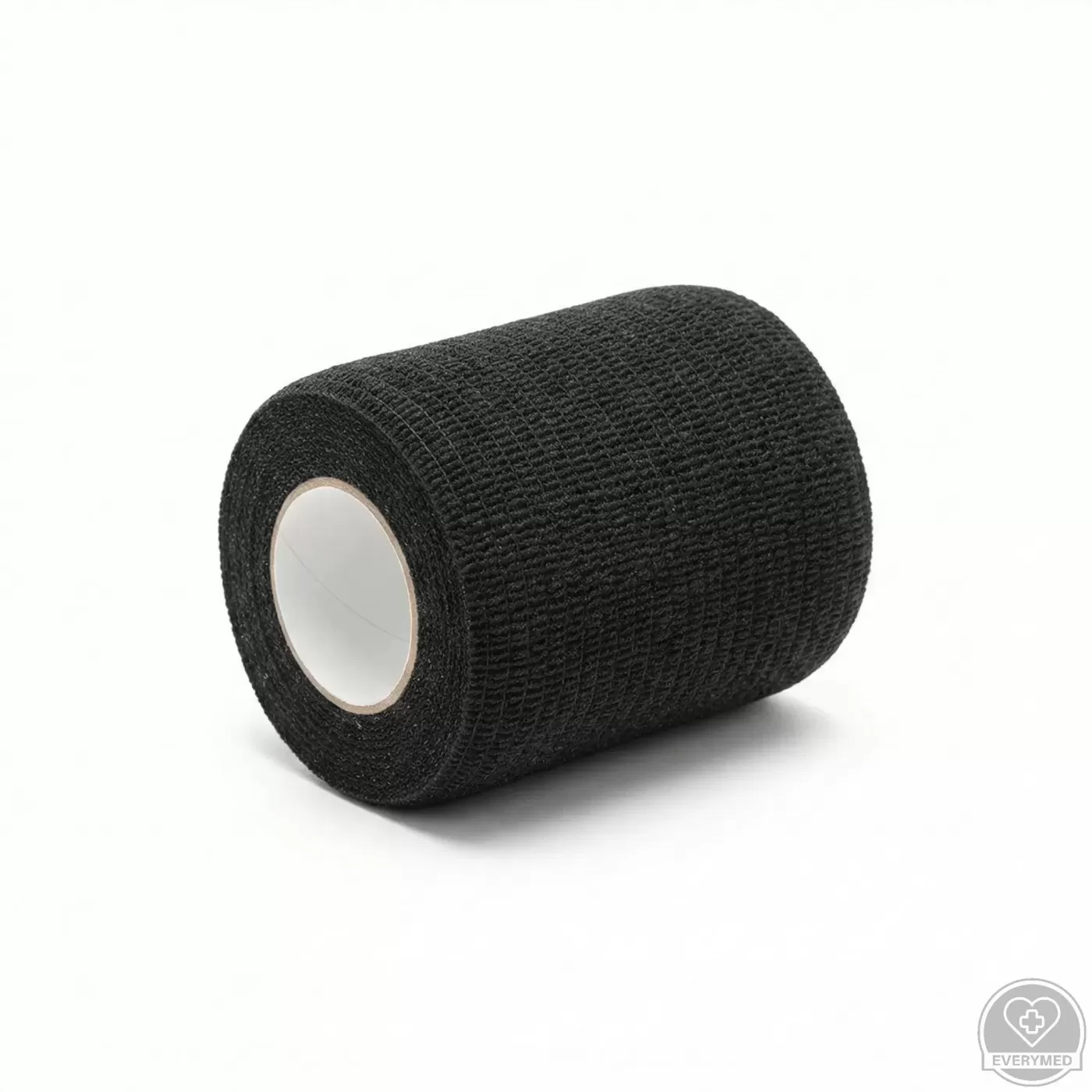 Öntapadós rugalmas kötszer, fekete, 10 cm x 4,5 m, 12 db