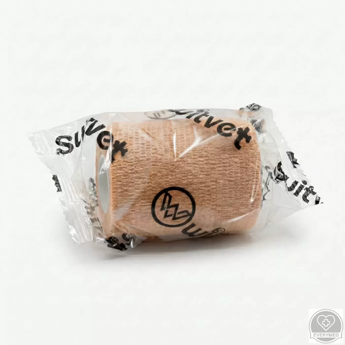 Öntapadós rugalmas kötszer, bőrszínű, 10 cm x 4,5 m, 12 db