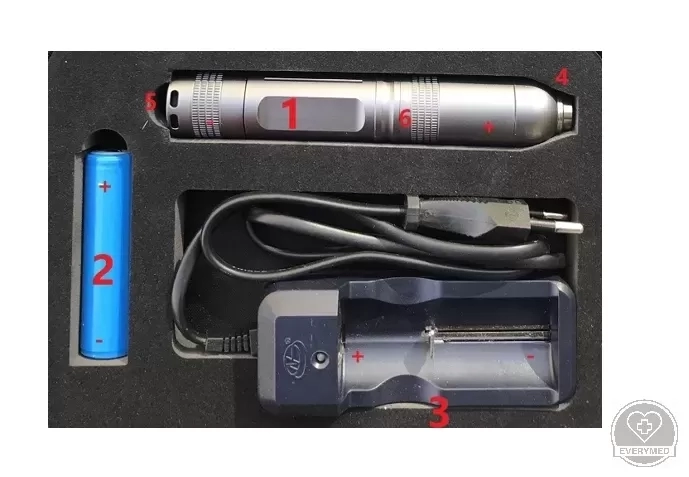 Hordozható LED endoszkópos fényforrás