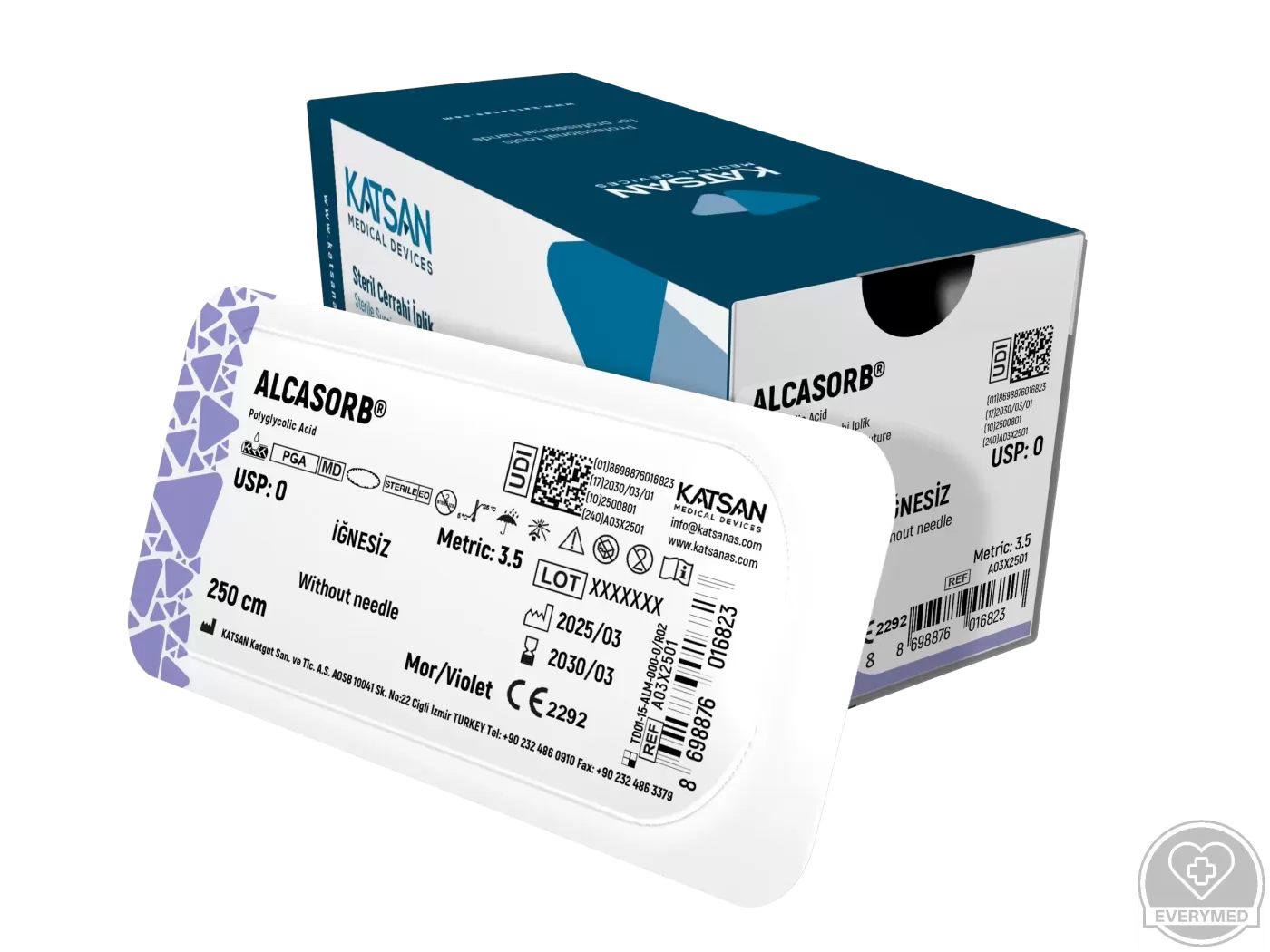 Alcasorb varróanyag 0 250 cm tű nélküli