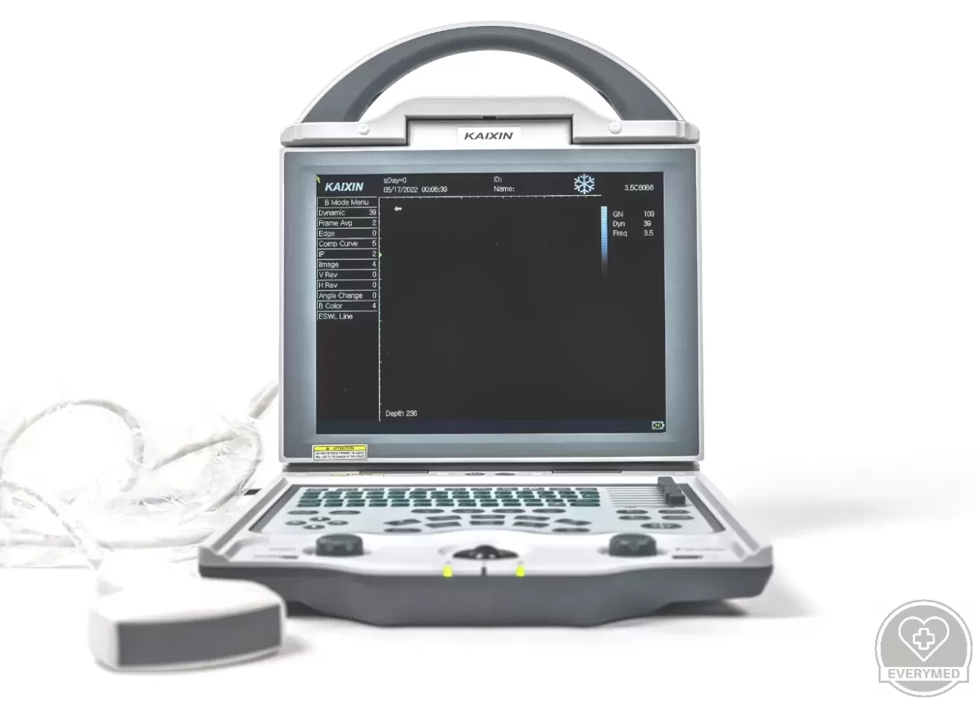 Digitális B-mód ultrahangos készülék