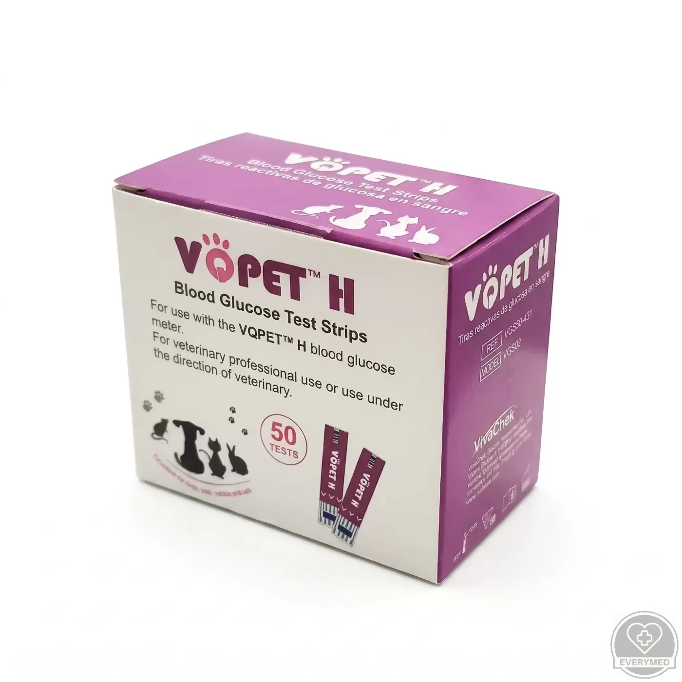 Vércukorszint mérő tesztcsík (EV-TT-69 készülékhez)