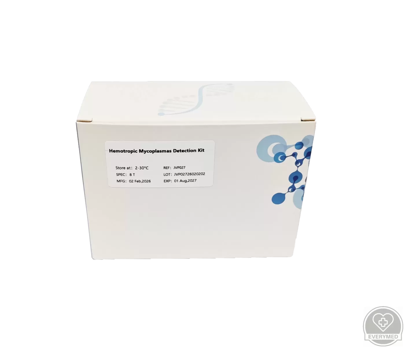 PCR teszt - hemotropikus mycoplasmák kimutatására – 8 teszt/doboz