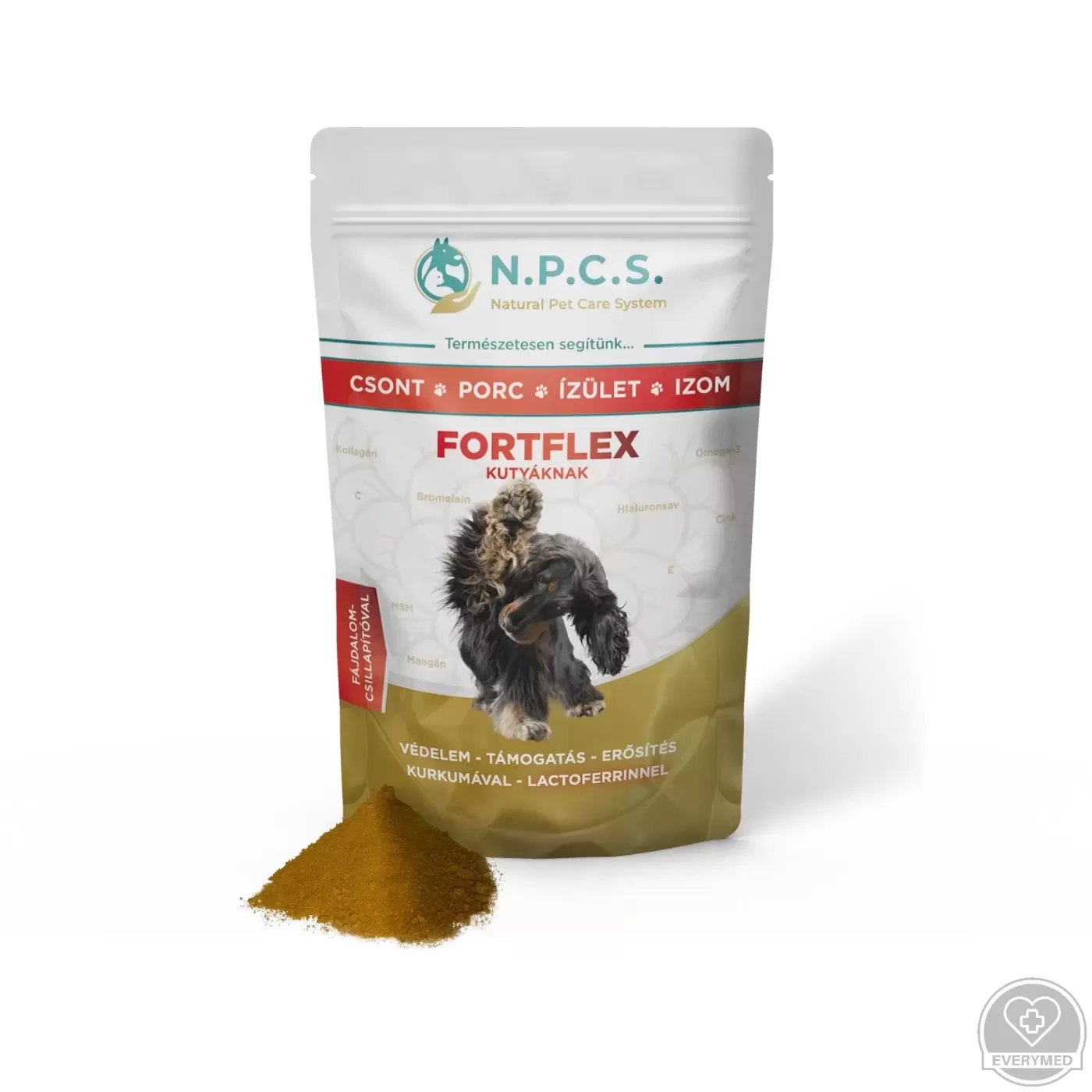 N.P.C.S. FORTFLEX – csont, porc, ízület, izom (fájdalomcsillapítós, por, 50 g)