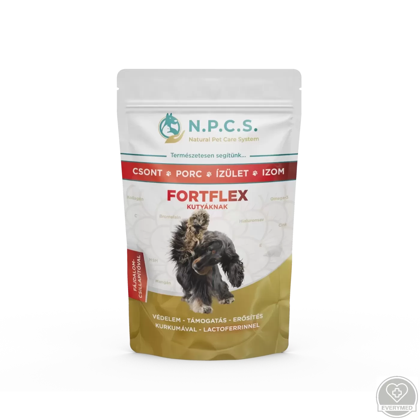 N.P.C.S. FORTFLEX – csont, porc, ízület, izom (fájdalomcsillapítós, por, 50 g)