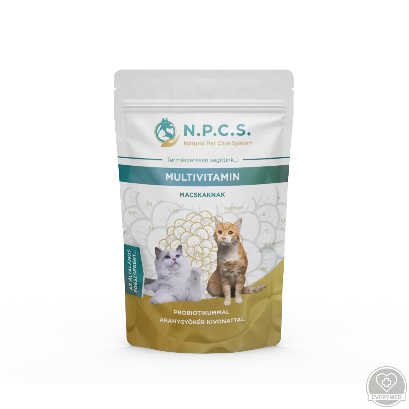 N.P.C.S. multivitamin macskáknak (szuperkomplex probiotikummal, por, 45 g)